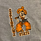 80's Russell Athletics Oklahoma State University Grey Crewneck Sweatshirt - Medium - 21" x 25.5"