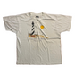 90's Screen Stars Cape Hatteras Lighthouse North Carolina White Tshirt - XLarge - 24" x 27"