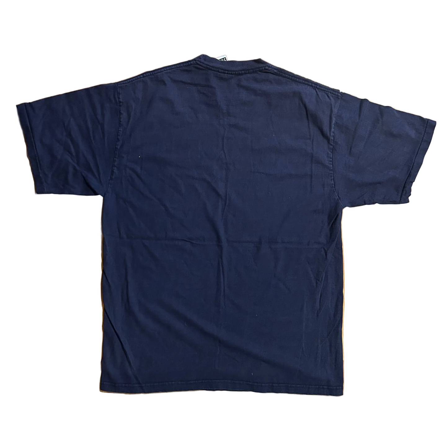 90’s Savvy Mississippi Rebels Ole Miss Navy Blue Tshirt - Medium - 21.5" x 29.5"