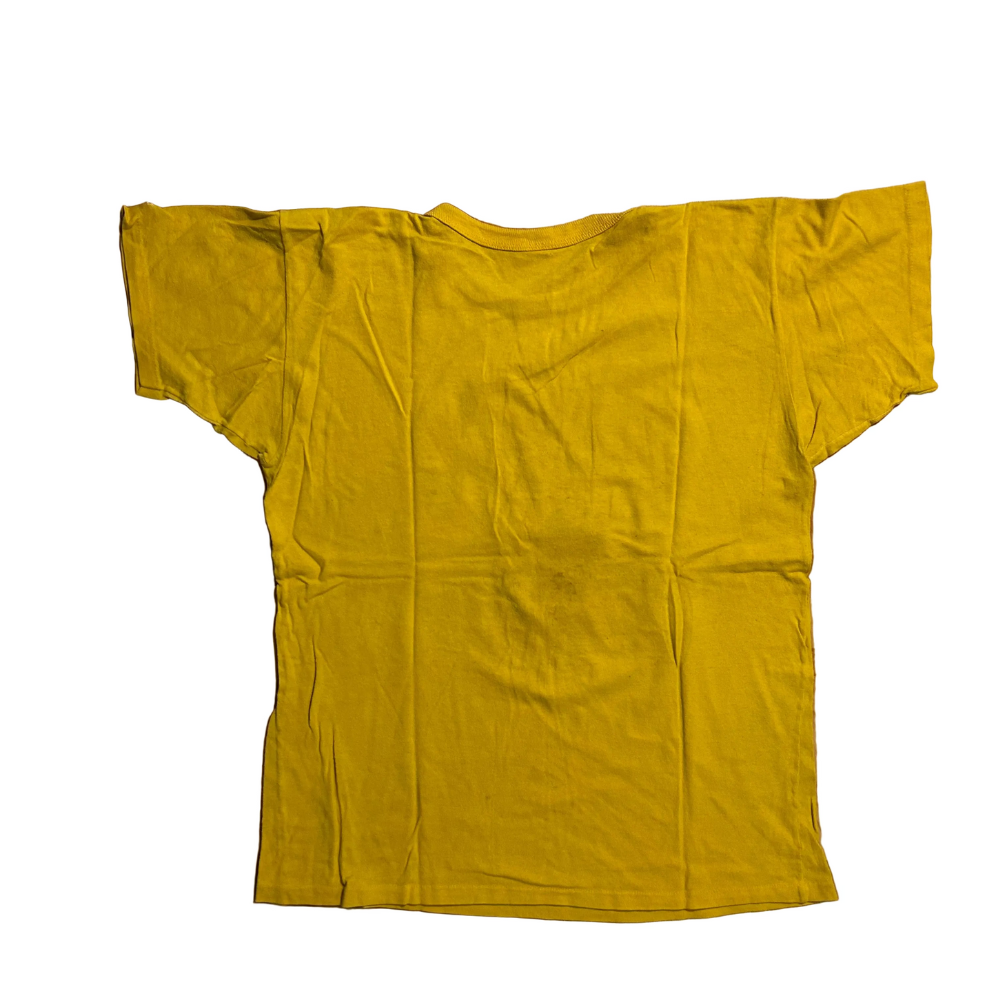 80's Champion Vanderbilt University Basketball Midwest Regional NCAA Yellow Tshirt - Large - 22" x 28"