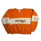 80's Velva Sheen University Tennessee Orange White Crewneck Sweatshirt - Large - 22" x 22"