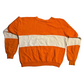 80's Velva Sheen University Tennessee Orange White Crewneck Sweatshirt - Large - 22" x 22"