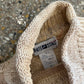 White Stag Ramie Cotton Brown Grey Sweater - Medium - 20" x 25"