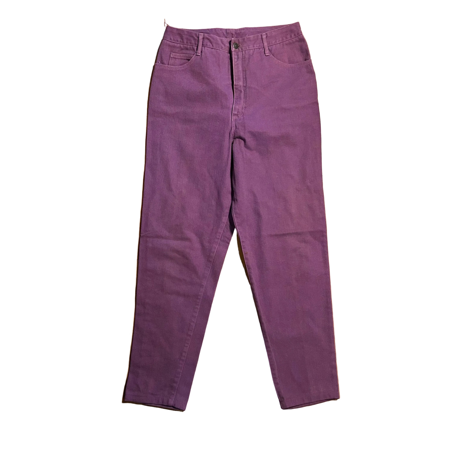 90's Ivy Brown Denim Clothing Purple Pink Jeans - 30" x 28.5"