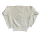 Allen Jolly Wool Cream Chunky Knit Sweater - XLarge - 24" x 25"