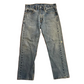 Levis 505 Light Wash Denim Blue Jeans - 32" x 27"