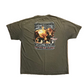 Can You Take the Heat Professional Bull Rider Wrangler Green Tshirt - XLarge - 24" x 30"