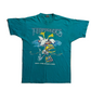 90’s FOTL Fudpucker’s Destin Florida Pucker Up Teal Blue Green Tshirt - Medium - 21" x 29"