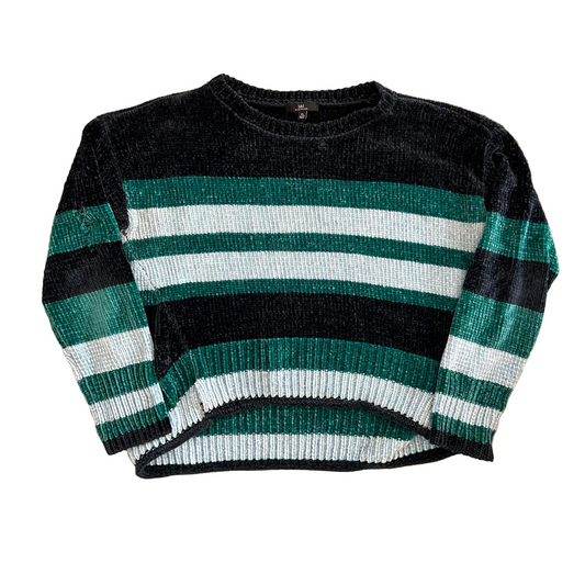 My Michelle Green Polyester Sweater - Cropped Large - 22" x 20"