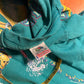90’s FOTL Fudpucker’s Destin Florida Pucker Up Teal Blue Green Tshirt - Medium - 21" x 29"