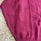 Roundtree and Yorke Cotton Red Maroon V Neck Sweater -XLarge - 27" x 27"
