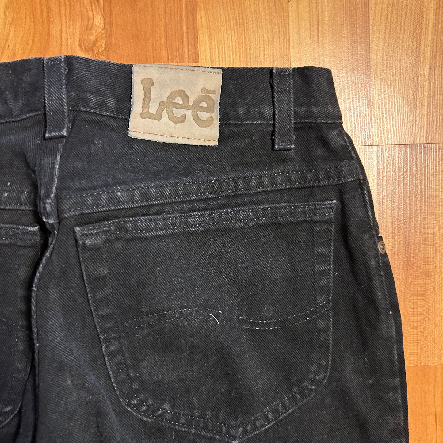 Lee Black Denim Jeans - 31" x 29"