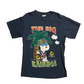 Snoopy Peanuts The Big Kahuna Navy Blue Tshirt - Medium - 20.5" x 30.5"