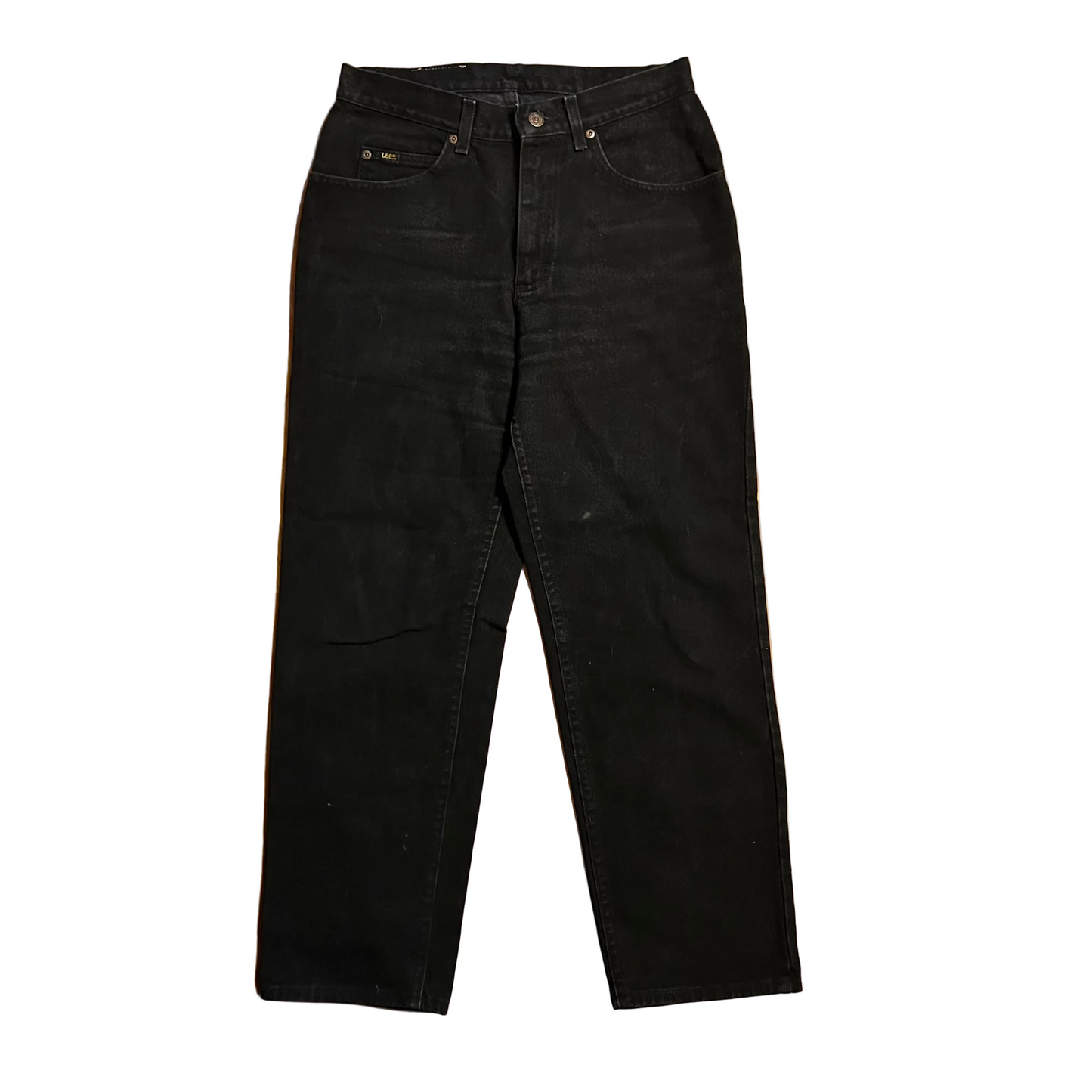 Lee Black Denim Jeans - 31" x 29"