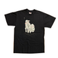 90’s Hef-T Do You Hear What I Hear Lamb Sheep Black Tshirt - Medium - 20.5" x 29.5"