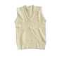 Yellow Knit VNeck Sweater Vest - XSmall - 16" x 23"