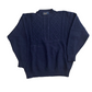 Pringle of Scotland Navy Blue Wool Sweater - XLarge - 25" x 28"