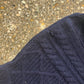 Pringle of Scotland Navy Blue Wool Sweater - XLarge - 25" x 28"