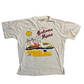Island Dreams Bahama Mama Beach Cat White Tshirt - Medium - 21.5" x 25"