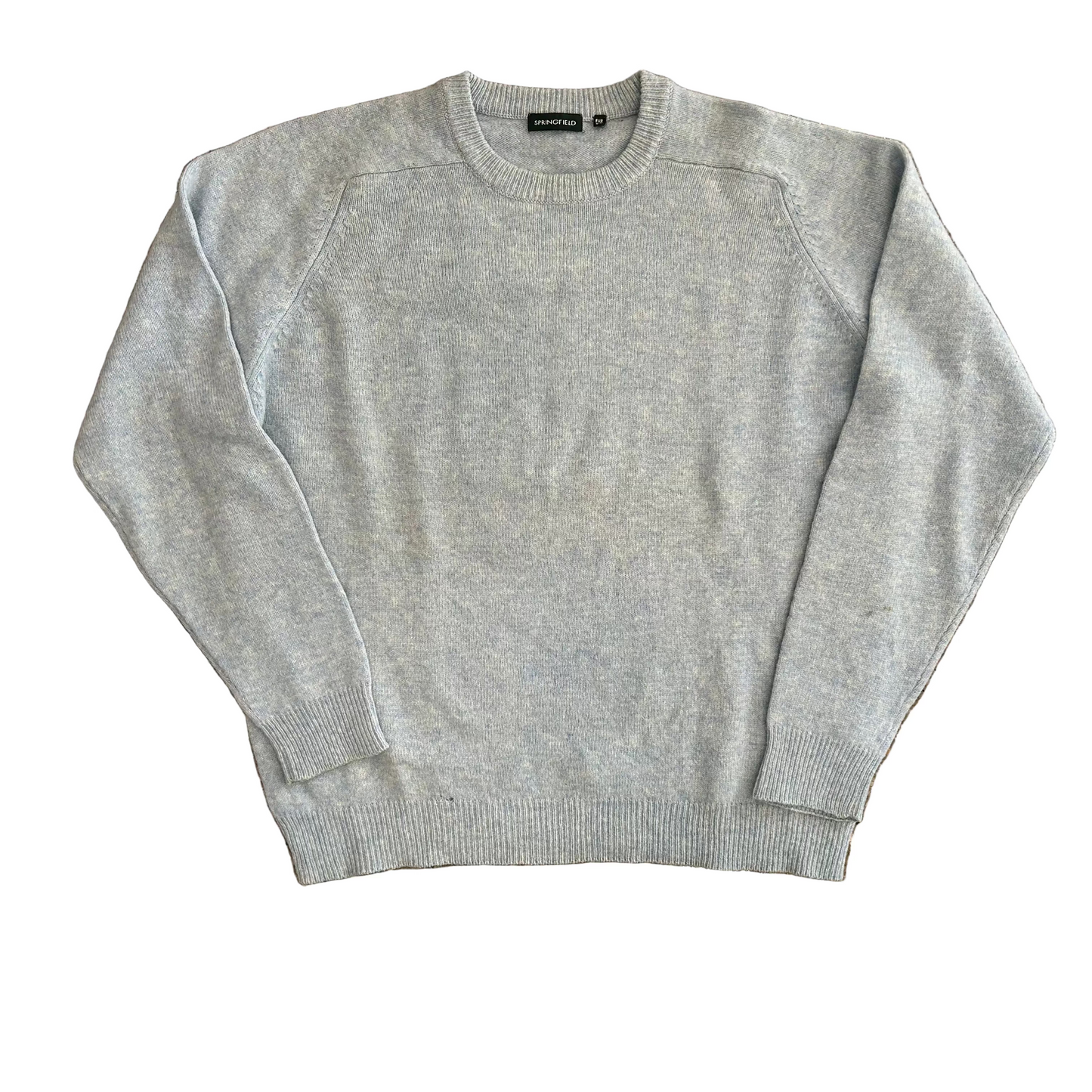 Springfield Wool Blue Sweater - XLarge - 24" x 26"