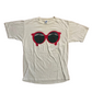 90’s Jerzees Looking Good Sunglasses White Tshirt - Small - 19" x 27"