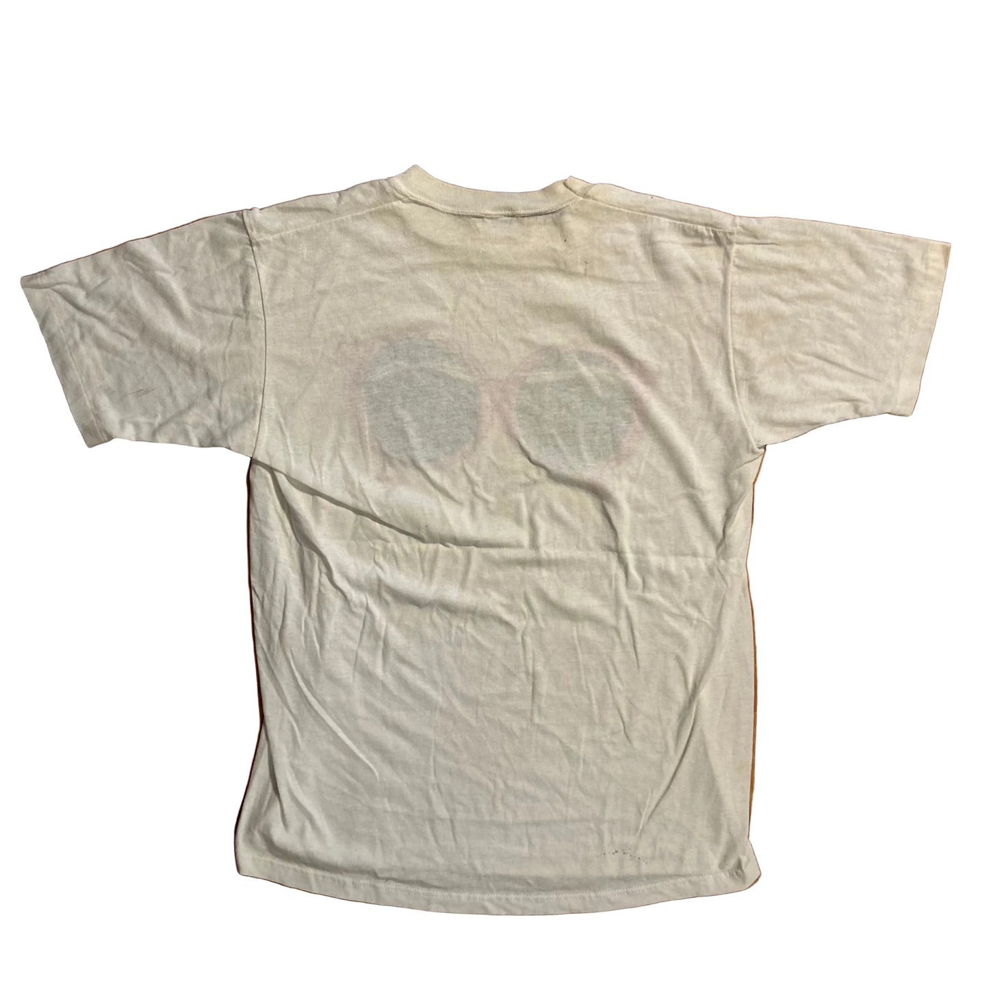 90’s Jerzees Looking Good Sunglasses White Tshirt - Small - 19" x 27"