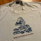 90’s Screen Stars Edward Koren Satisfy Your Hunger for New Ideas Books Reading White Paper Thin Tshirt - Large - 23" x 27.5"
