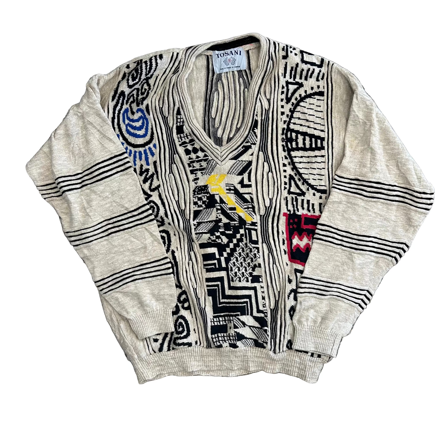 Tosani V Neck Sweater - Large - 23" x 27"