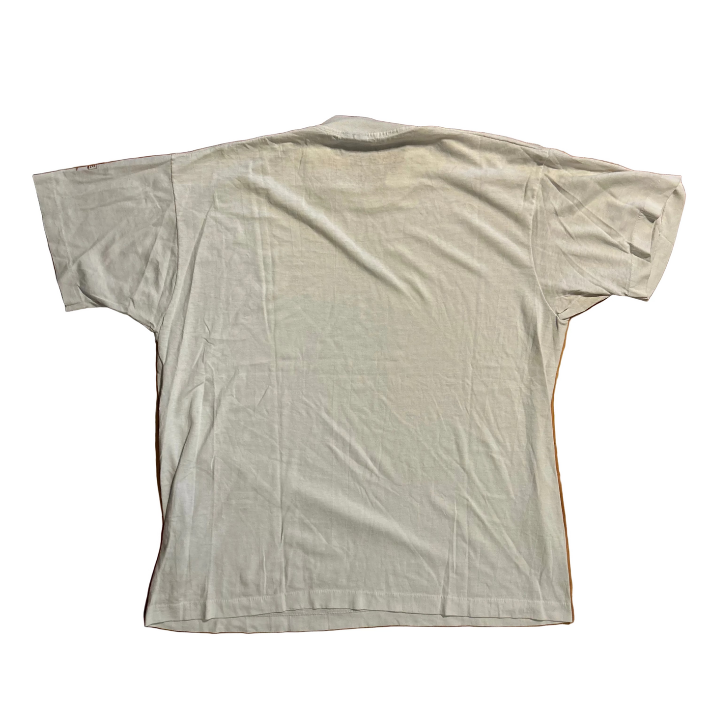 90’s Screen Stars Edward Koren Satisfy Your Hunger for New Ideas Books Reading White Paper Thin Tshirt - Large - 23" x 27.5"