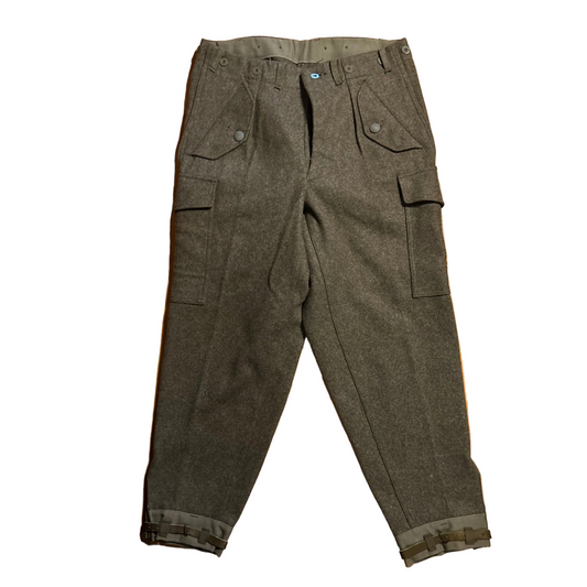 70's Wool Military Cargo Pants - 34" x 30"