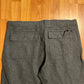 90's Polo Ralph Lauren Black Wool Trouser Dress Pants Slacks - 35" x 27.5"