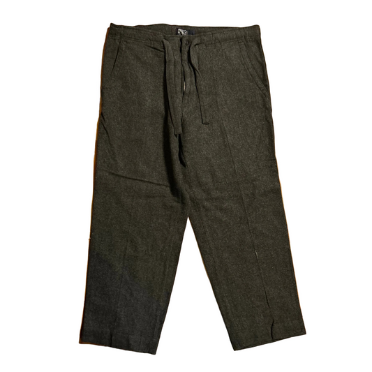 90's Polo Ralph Lauren Black Wool Trouser Dress Pants Slacks - 35" x 27.5"