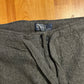 90's Polo Ralph Lauren Black Wool Trouser Dress Pants Slacks - 35" x 27.5"