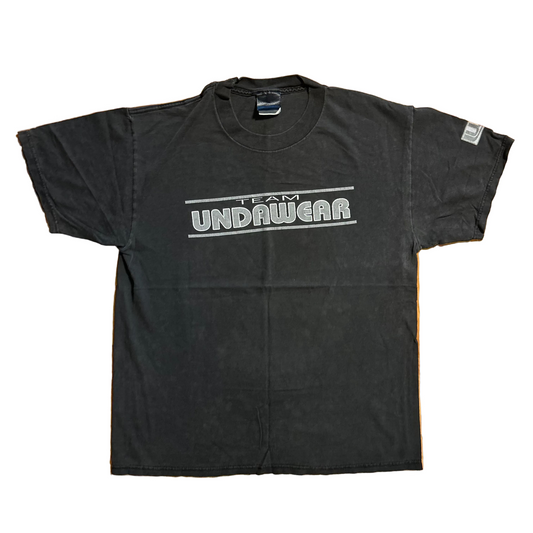 Team Undawear Playah 33 Black Faded Tshirt - Medium - 21" x 27.5"