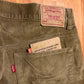 Levi's Corduroy Brown NWT DS Cotton Pants - 34" x 32"