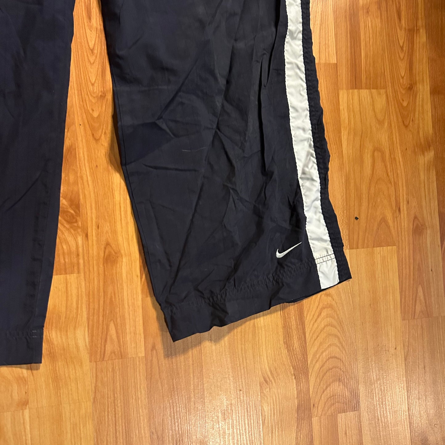 Nike Navy Blue Nylon Swishy Pants - 28" x 30.5"