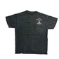 The Bull Pen Black Faded Pocket Tshirt - Medium - 21.5" x 27"