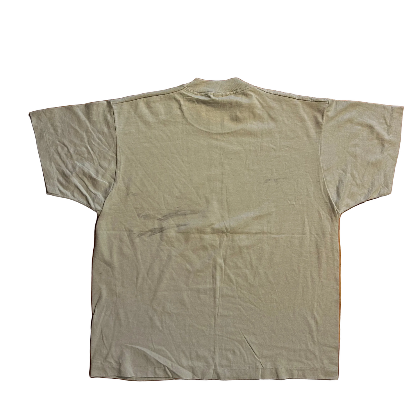 80/90’s Screen Stars Oklahoma Highway Patrol 50th Police Tan Brown Tshirt - Large - 23" x 27"