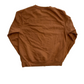 Justhoods Brown Blank Crewneck Sweatshirt - Large - 23" x 27"