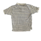 Brown Yellow Cotton Polo Shirt - Large - 22" x 28"