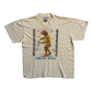 90’s Oneita Power 50 Tombstone Arizona Native American Grey Tshirt - Medium - 21" x 25.5"