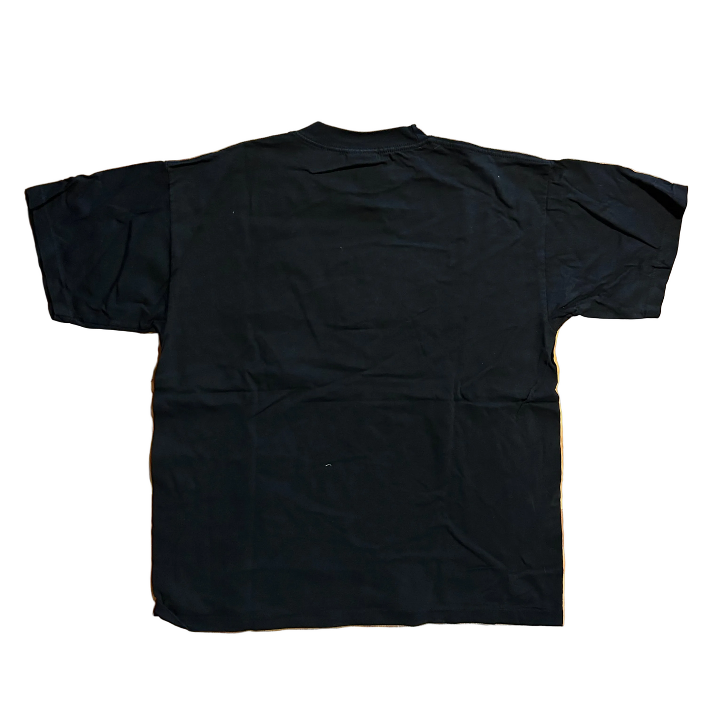 00’s American Activewear Sturgis ‘04 Motorcycle Embroidered Black Tshirt - Large - 23" x 28"
