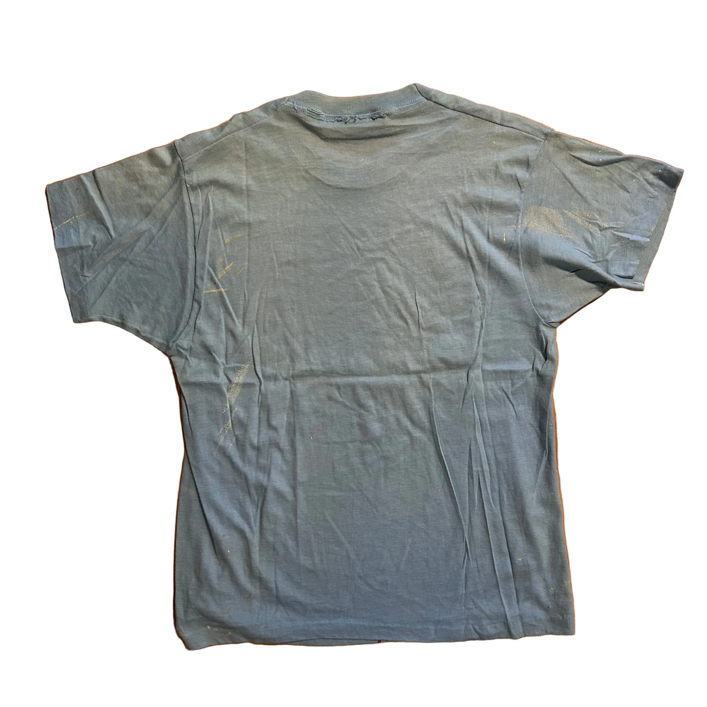 80’s Screen Stars St Vincent Student Olympics 1987 Light Blue Painter Tshirt - Small - 19" x 27"