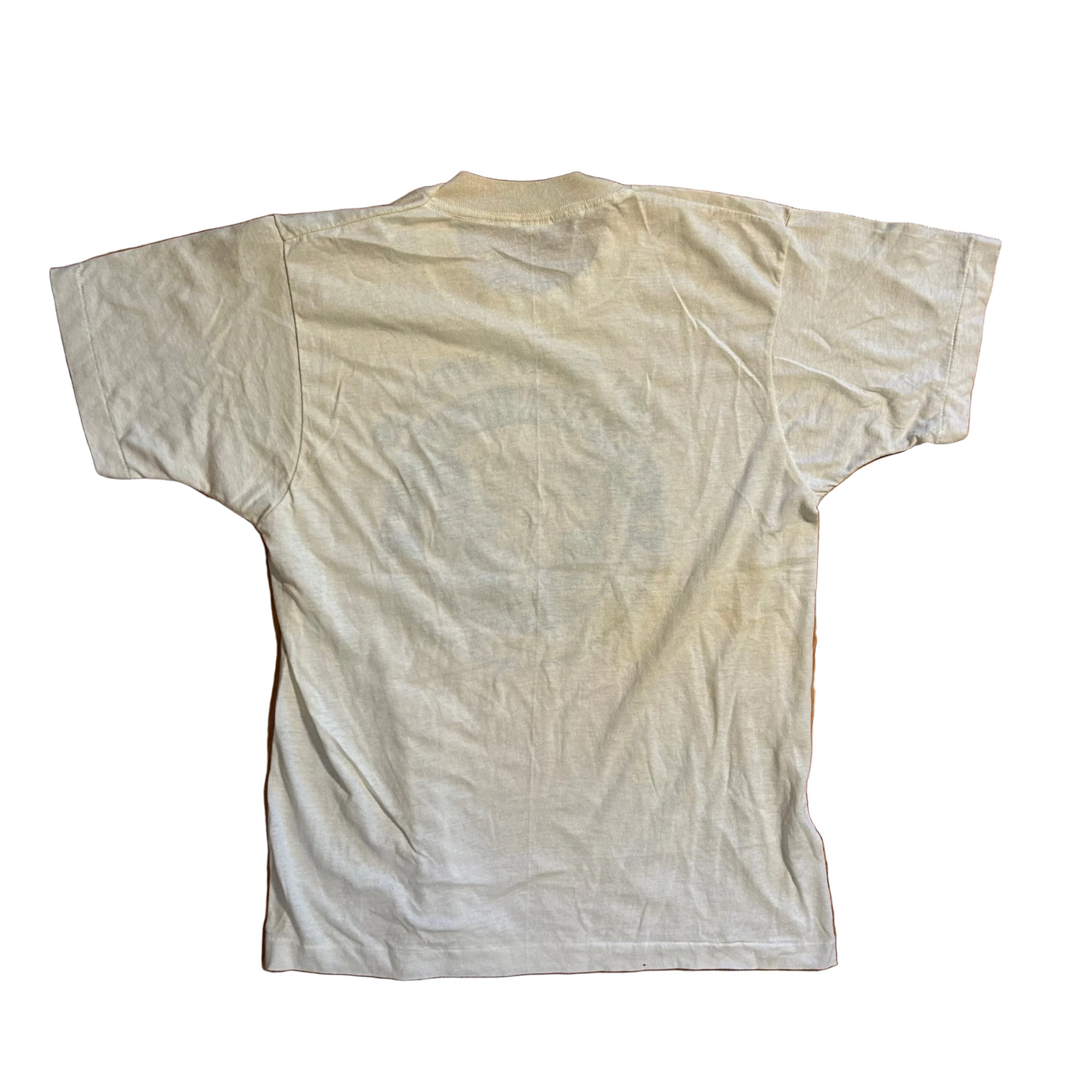 80’s Screen Stars Bear With Us KAB River Service Canada White Tshirt - Small - 18.5" x 25.5"