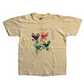 90’s Anvil Different is Beautiful Frog Paint Yellow Tshirt - Large - 22" x 29"