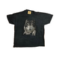 The Mountain Chucalissa Museum Tennessee Black Wolf Tshirt - Small - 18.5" x 23"