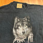 The Mountain Chucalissa Museum Tennessee Black Wolf Tshirt - Small - 18.5" x 23"