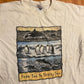 90's Hanes Heavyweight Ecoterra From Sea to Shining Sea Nature Ocean White Tshirt - Medium - 21" x 26.5"
