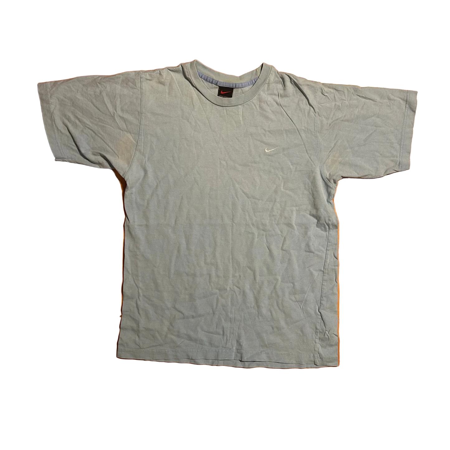 Nike Mini Swoosh Light Blue Tshirt - Small - 19.5" x 27.5"