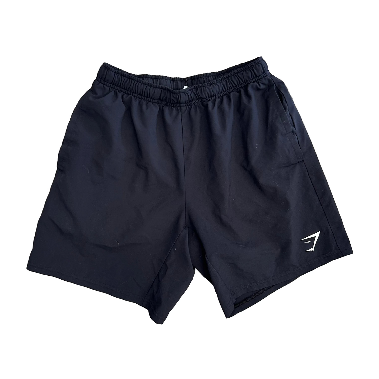 Gymshark Black Shorts - 24" x 6.5"